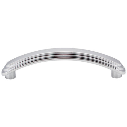 96 mm Center-to-Center Polished Chrome Arched Calloway Cabinet Pull
