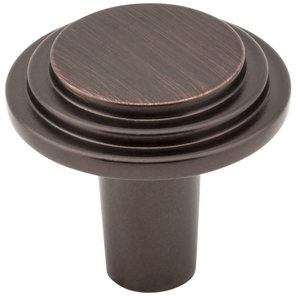1-1/8" Diameter Satin Nickel Round Calloway Cabinet Knob