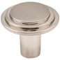 1-1/8" Diameter Satin Nickel Round Calloway Cabinet Knob
