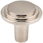 1-1/8" Diameter Satin Nickel Round Calloway Cabinet Knob
