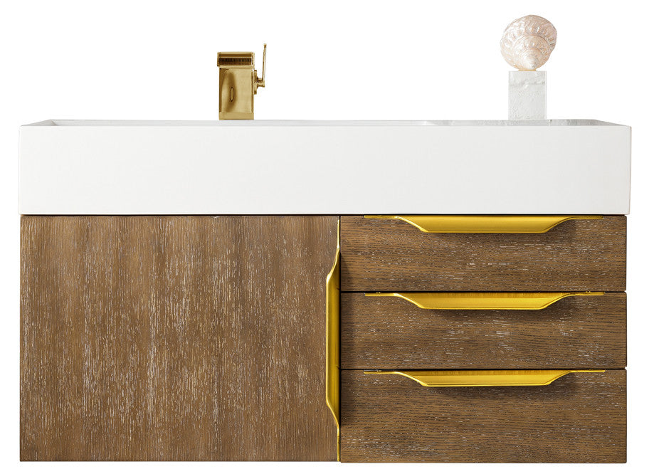 Columbia 36" Single Wall Mount Vanity Cabinet
