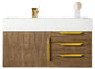 Columbia 36" Single Wall Mount Vanity Cabinet