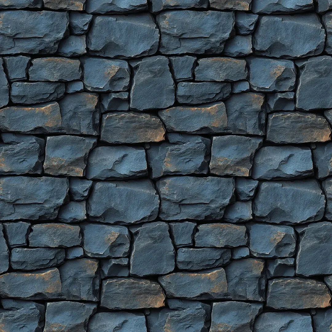 Midnight Quarry Slate Wall