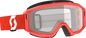 SCOTT Primal Goggles - Red - Clear 278598-0004043