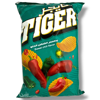 Tiger Sweet Chili Snacks 90g - Deliciously Spicy and Crispy Snack Chips