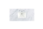 48" Single 3 CM Top, Carrara White Marble w/ Sink