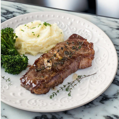 Artena 4Piece Embossed Porcelain Dinner Plate Set