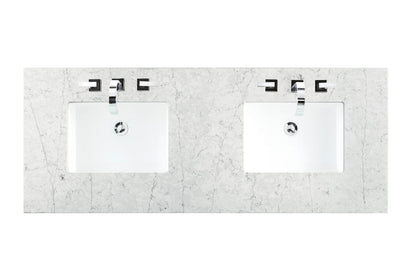 60" Double Top, 3 CM Silestone w/ Sink
