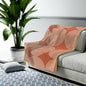 Abstract Circles Plush Blanket Throw | Kitchen + Metal