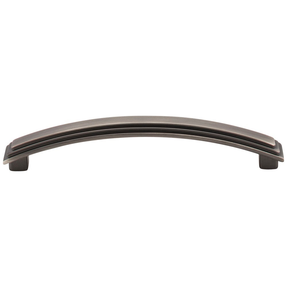 96 mm Center-to-Center Satin Nickel Arched Calloway Cabinet Pull