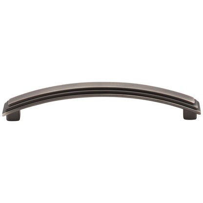 96 mm Center-to-Center Satin Nickel Arched Calloway Cabinet Pull