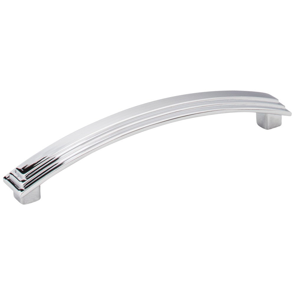 96 mm Center-to-Center Satin Nickel Arched Calloway Cabinet Pull