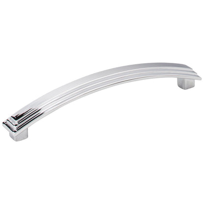 96 mm Center-to-Center Satin Nickel Arched Calloway Cabinet Pull