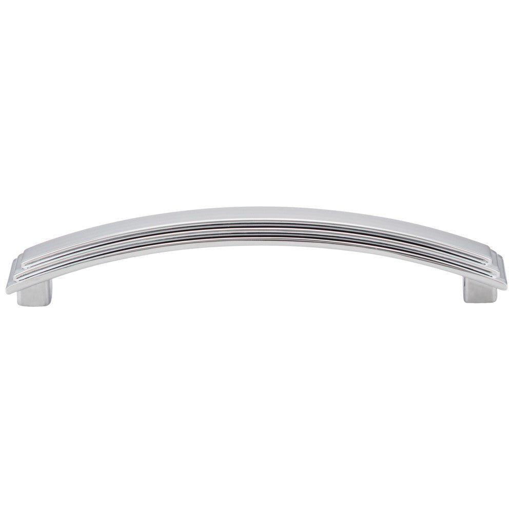 96 mm Center-to-Center Satin Nickel Arched Calloway Cabinet Pull
