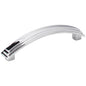 96 mm Center-to-Center Satin Nickel Arched Calloway Cabinet Pull