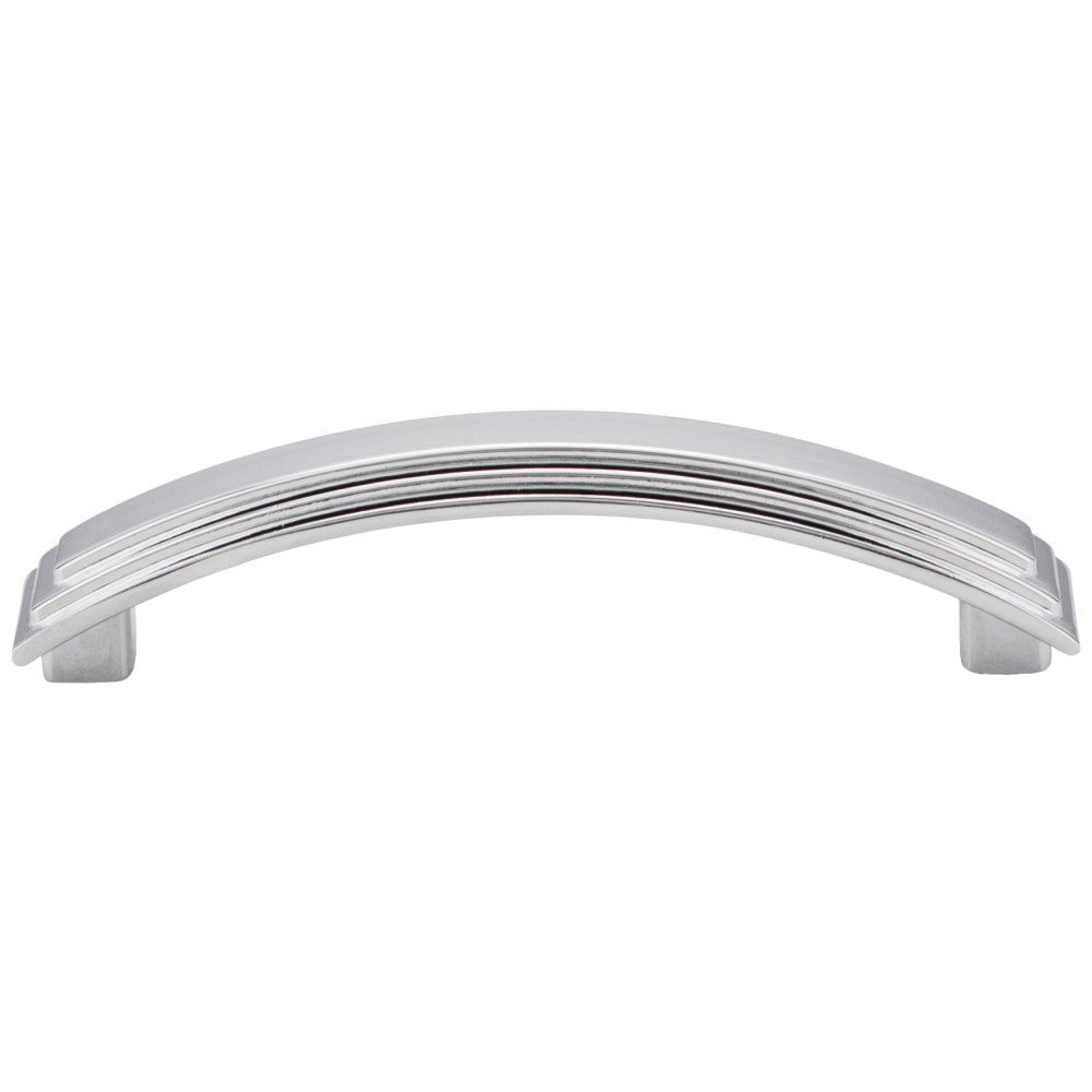 96 mm Center-to-Center Satin Nickel Arched Calloway Cabinet Pull
