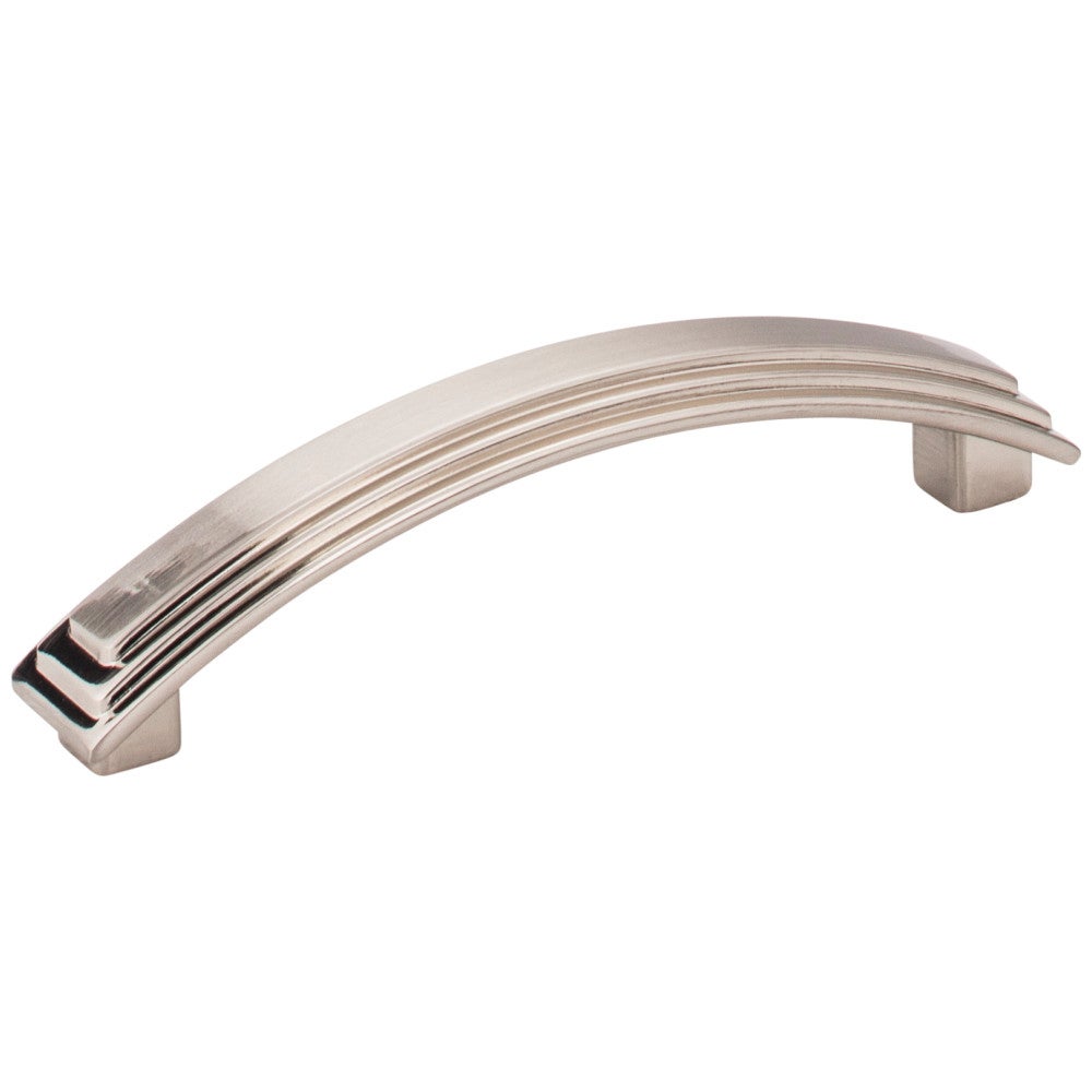 96 mm Center-to-Center Satin Nickel Arched Calloway Cabinet Pull