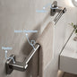 MRSINE Durable Adhesive Towel Bar  SpaceSaving Wall Mount