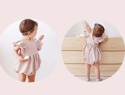 Elsa’s Romper-White
