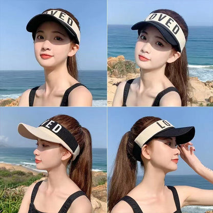 Sunlight Blocker Hat for Summer Without Top
