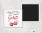 VERY DEMURE, VERY MINDFUL CHERRY BOW MAGNET
