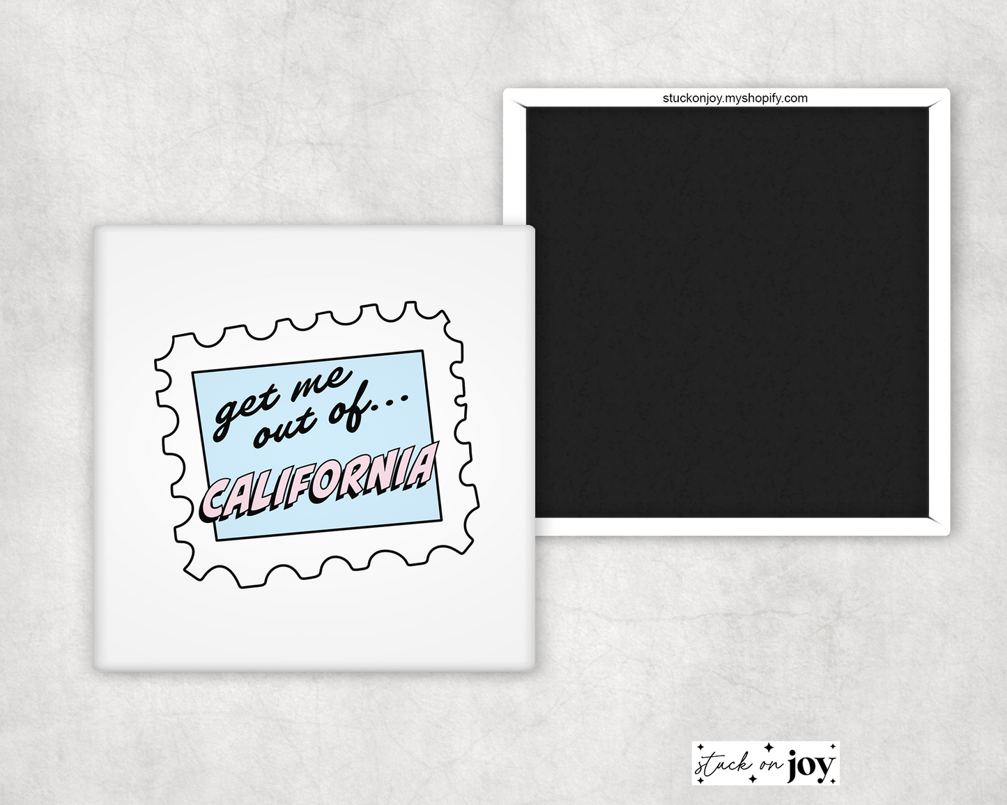 CALIFORNIA - CHAPPELL ROAN INSPIRED 2x2 MAGNET