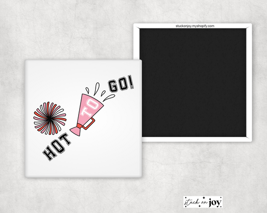 HOT TO GO - CHAPPELL ROAN INSPIRED 2x2 MAGNET