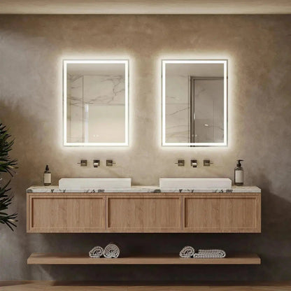 36 x 24  Inch Center Glow LED Bathroom Mirror