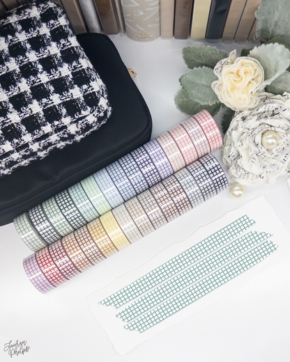 Icehouse Classic Grid 15mm washi