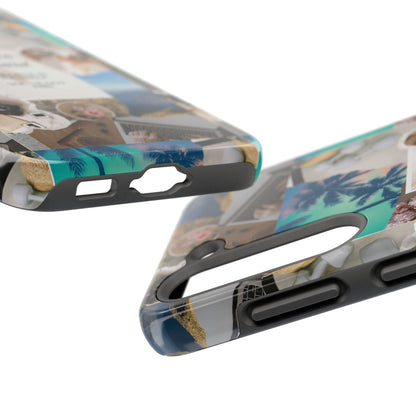 Inspiring Vision Board Phone Case, Motivational Tough Case, Adventurous Gift for Her, Self-Care, Dream Big, Unique Phone Accessory