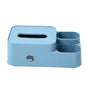 Desktop storage tissue box