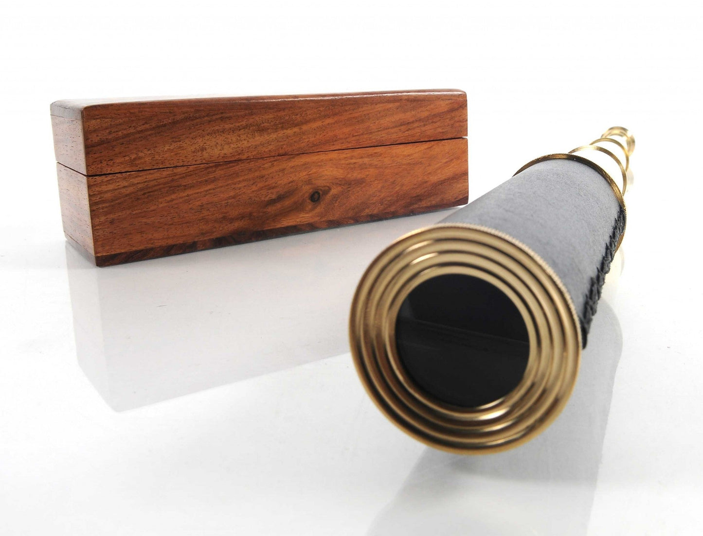 1.5inches x 15inches x 1.5inches Handheld Telescope in Wood Box
