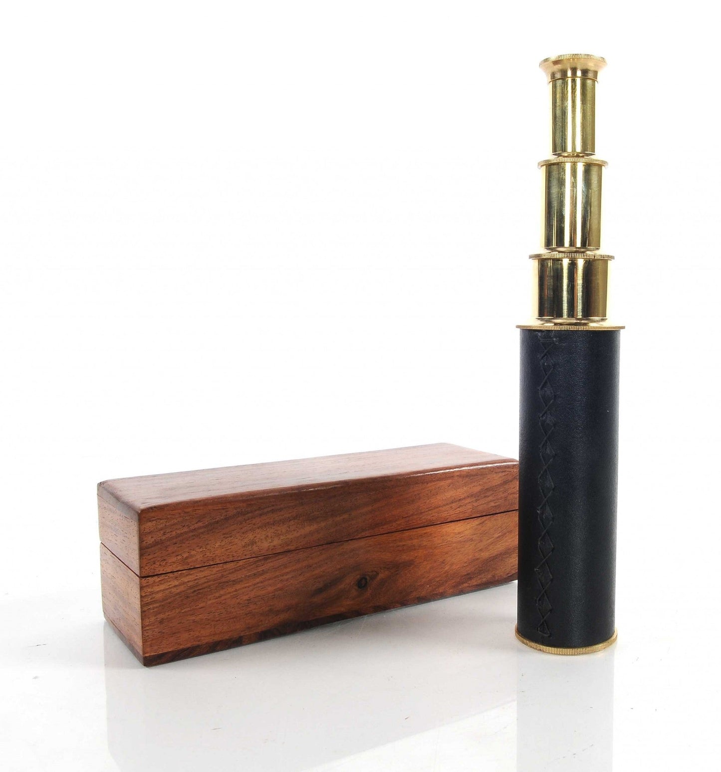 1.5inches x 15inches x 1.5inches Handheld Telescope in Wood Box