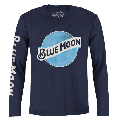Blue Moon Long Sleeve T-Shirt - Navy