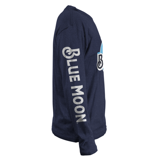Blue Moon Long Sleeve T-Shirt - Navy