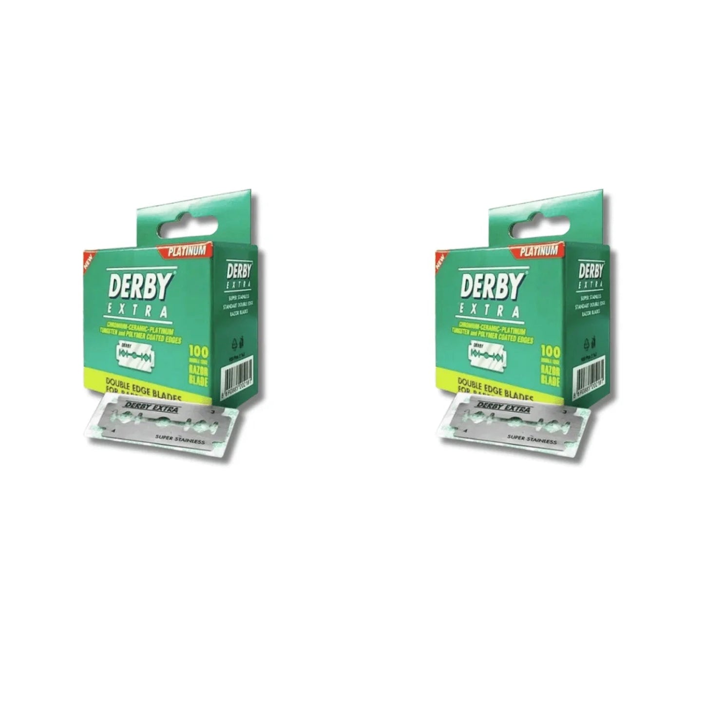 Derby Extra Mini Double Edge Razor Blades 100 Ct