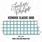 Icehouse Classic Grid 15mm washi