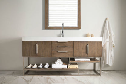 Columbia 72" Single Vanity Cabinet