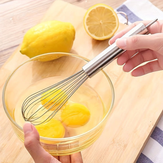Stainless Steel Whisk Essential Egg Beater  Mixer Tool