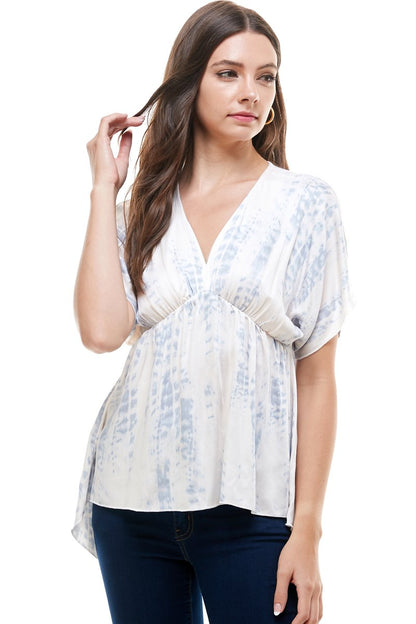 Flowy V-Neck Top with Relaxed Fit | Apparel | Kitchen + Metal