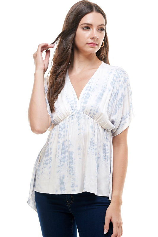 Flowy V-Neck Top with Relaxed Fit | Apparel | Kitchen + Metal
