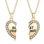 BondedHearts™ – Custom Couple Necklaces (Split Heart Set)