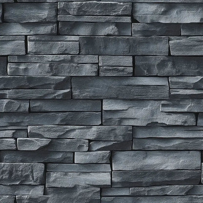 Charcoal Ledge Stone Wall