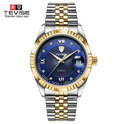 Teweisi Waterproof Automatic Geneva Men's Diamond Watch – Fashion Mechanical