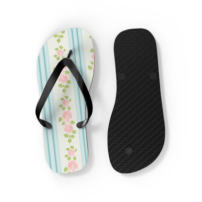 Customizable: Floral Flip Flops | Stylish Summer Sandals | Beach Footwear | Vacation Essentials | Poolside Comfort | Garden Party Sandals