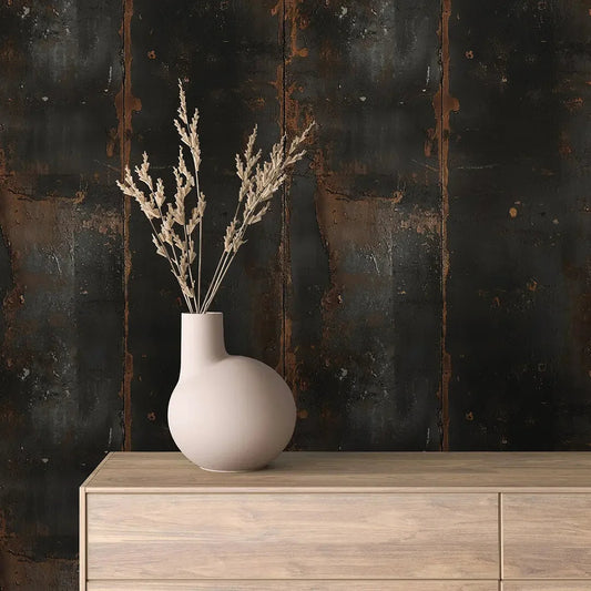 Midnight Forge with Copper Veins