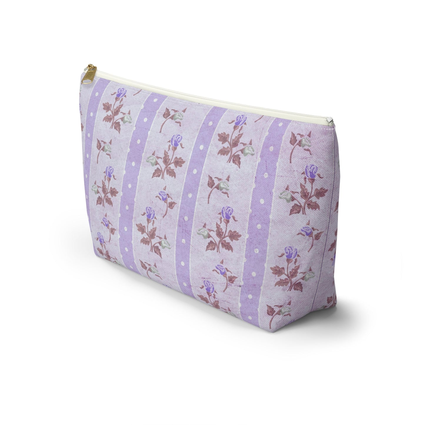 Customizable: Chic Floral Accessory Pouch, Makeup Bag, Travel Organizer, Gift for Her, Floral Toiletry Bag, Cute Pencil Case