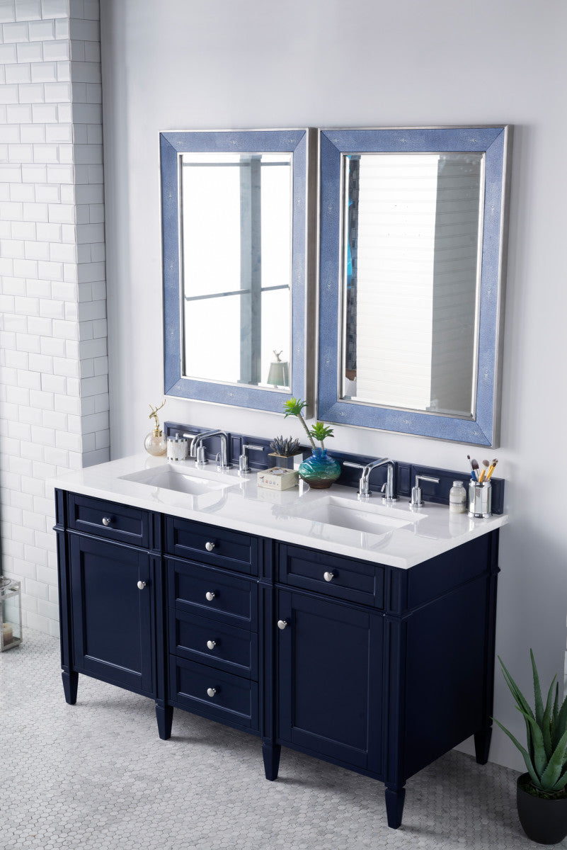 Brittany 60" Double Vanity Cabinet