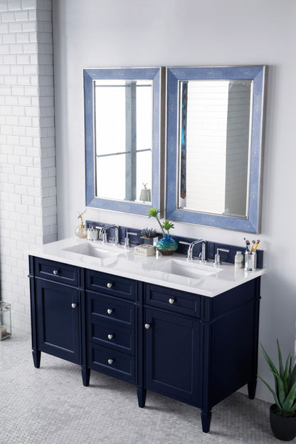 Brittany 60" Double Vanity Cabinet