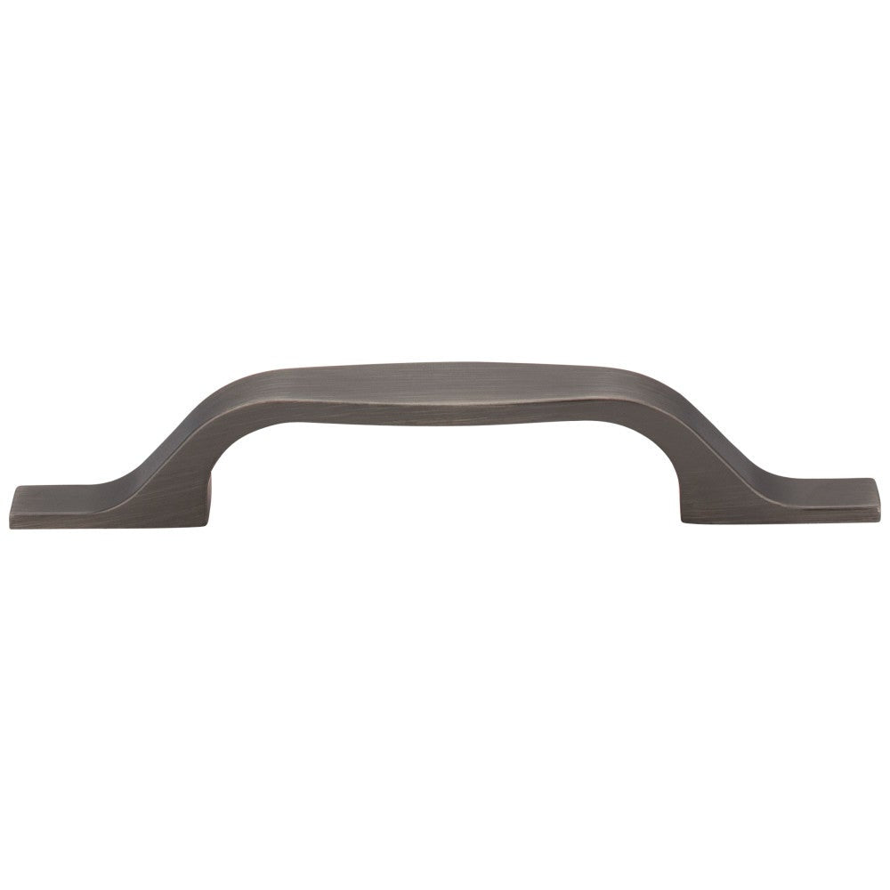 96 mm Center-to-Center Satin Nickel Square Cosgrove Cabinet Pull